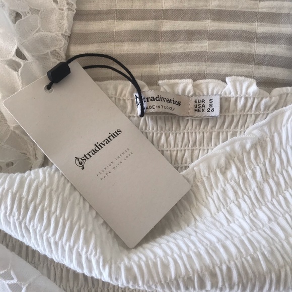 NWT ASOS White Square Neck Top - Picture 6 of 6